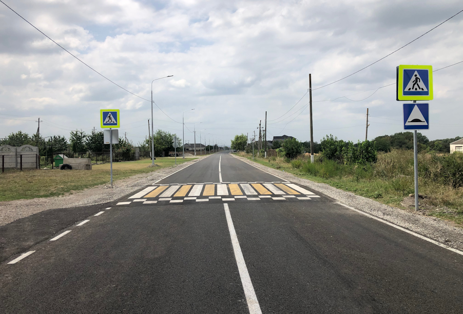 В Прохладненском районе Кабардино-Балкарии открыли три объекта дорожного нацпроекта